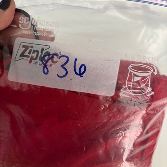 Topo Designs nylon pants women’s size medium red hike camp outdoor track - Picture 9 of 9